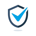 Home check mark shield outline flat 78370 4906